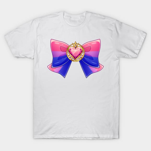 Bi Pride Power T-Shirt by Padfootlet